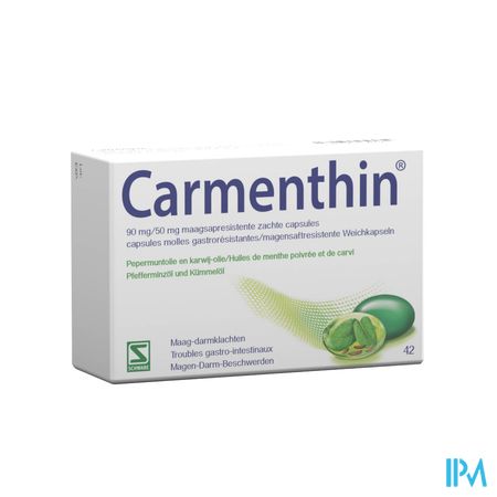 Carmenthin® 42 Maagsapresist. Zachte Capsules