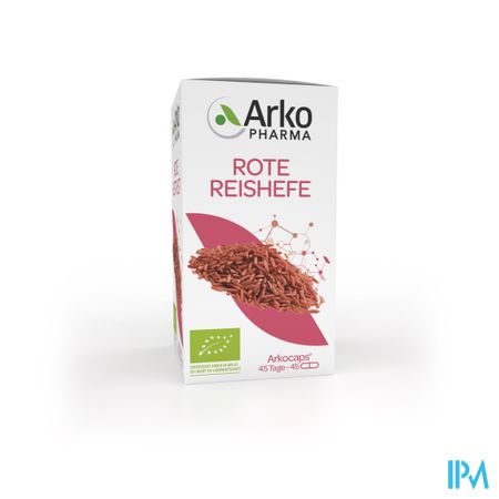 Arkogelules Levure Riz Rouge Bio Caps 45 Nf main product photo