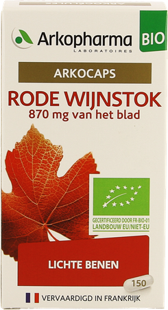 Arkocaps Rode Wijnstok Bio Caps 150 Nf 5