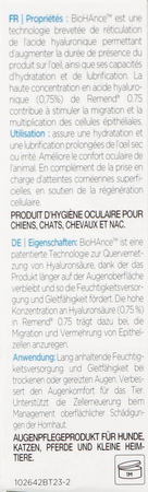 Remend 0.75 Soutien Corneen 3ml 4