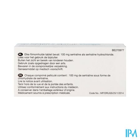Sertraline Viatris 100mg Comp 60 2