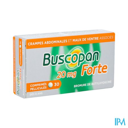 Buscopan Forte 20mg Comp Pell 30