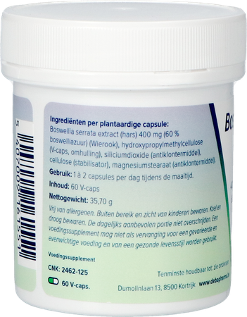 Boswellia Extract 400mg Caps 60 Deba 5