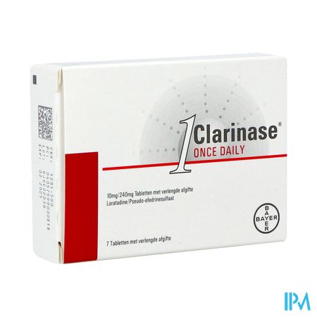 Clarinase 240/10 Once Daily Comp 7