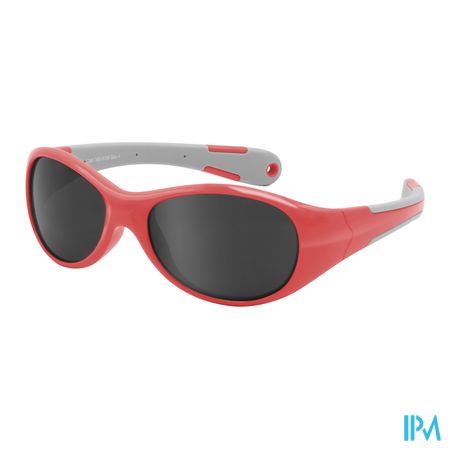 Eureka Care Lunette Soleil Enf. Rouge-gris 4-12ans