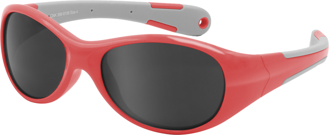 Eureka Care Lunette Soleil Enf. Rouge-gris 4-12ans