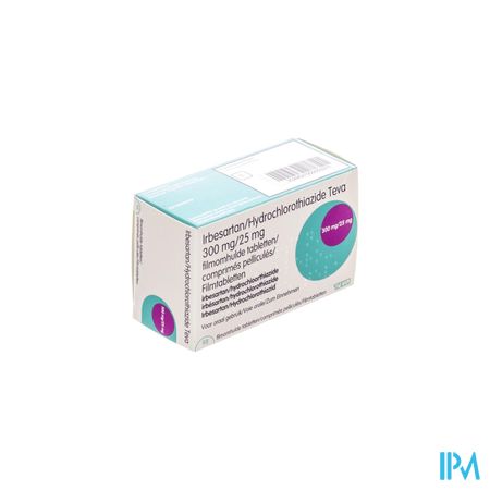 Irbesartan Hct Teva 300mg/25,0mg Filmomh Tabl 98