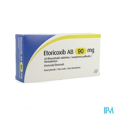 Etoricoxib Ab 90mg Filmomh Tabl 28 X 90mg