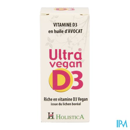Ultra Vegan D3 Gutt 8ml Holistica 1