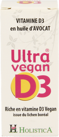Ultra Vegan D3 Gutt 8ml Holistica 2