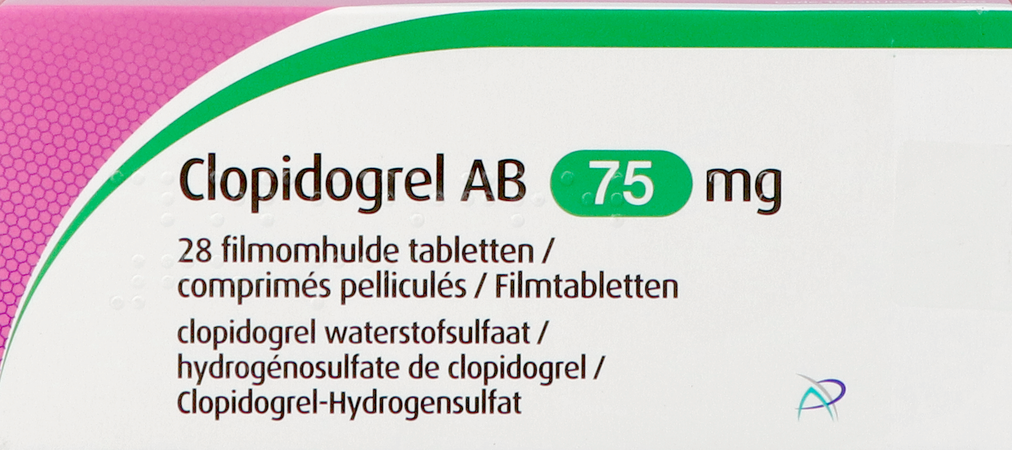 Clopidogrel Ab 75mg Comp Pell 28 1