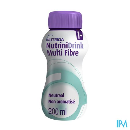 Nutrinidrink Multi Fibre Arôme Neutre Bouteille 200ml