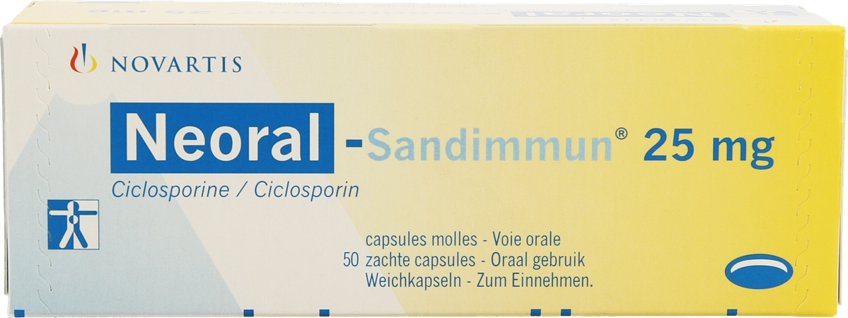 Neoral Sandimmun Caps 50x 25mg 2