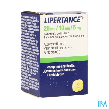 Lipertance 20mg/10mg/ 5mg Filmomh Tabl 30