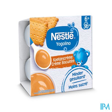 Nestle Baby Dessert Creme Biscuitee Pot 4x100g