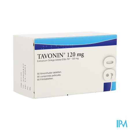 Tavonin Filmomh Tabl 90 X 120mg Pip