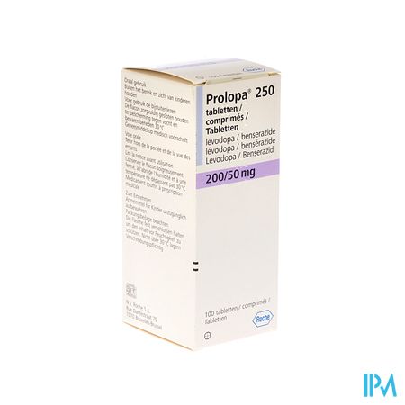 Prolopa 250 200mg/ 50mg Comp 100