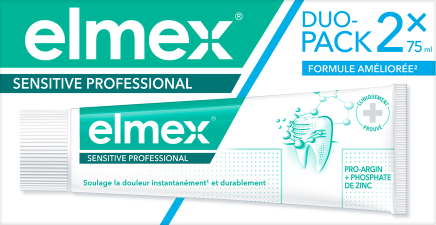 Elmex Sensitive Professional Tandpasta Tube 2x75ml 7