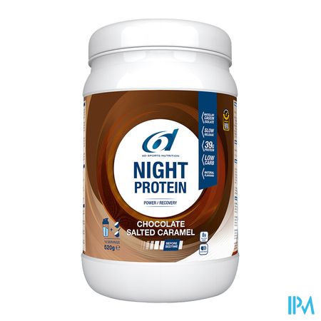 6d Night Protein Chocolate Salted Caramel 520g 2