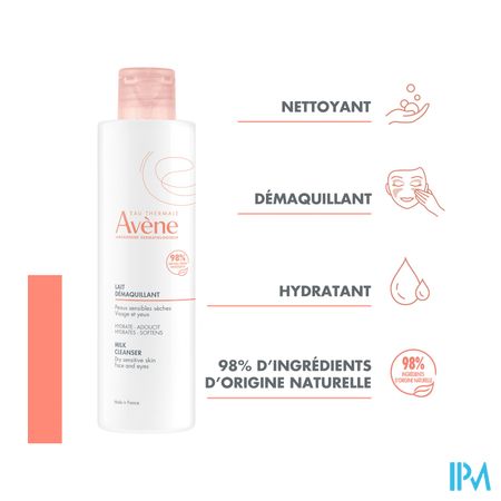 Avene Essentiels Milde Reinigingsmelk 200ml 6