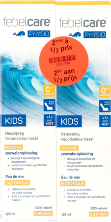 Febelcare Physio Spray Iso Kids 125ml 2e 1/2 Prijs 4