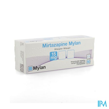 Mirtazapine Viatris 15mg Tabl 50 1