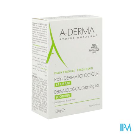 Aderma Havermelk Wasstuk 100g