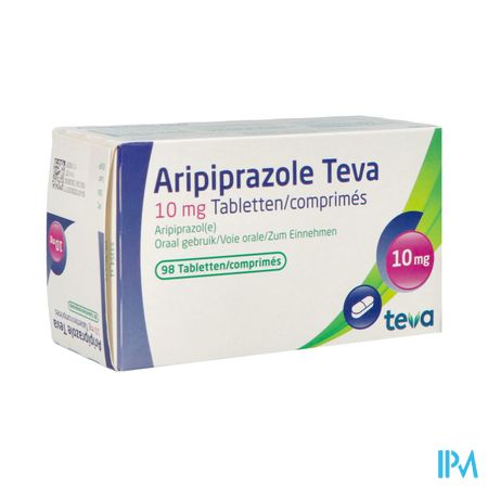 Aripiprazole Teva 10mg Tabl 98 X 10mg