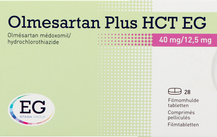 Olmesartan Plus Hct EG 40Mg/12,5Mg Filmomh Tabl 28 2