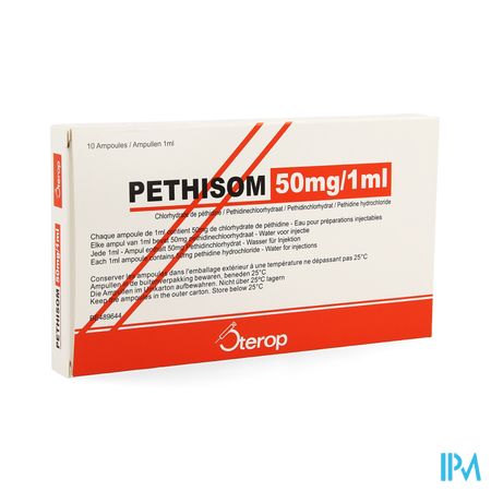 Pethisom 50mg/1ml Amp 10 (amp 1ml 50mg/1ml)