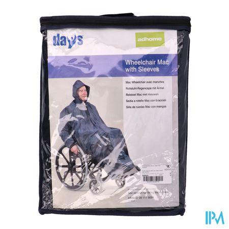 Rolstoelponcho Tot Voeten Met Mouwen Advys 1