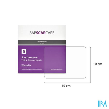 Bap Scar Care S Silicoonverb Adh 10x 15cm 2 Stuks 4