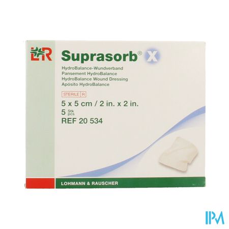 Suprasorb X Kp Cellulose Ster 5x 5cm 5 20534