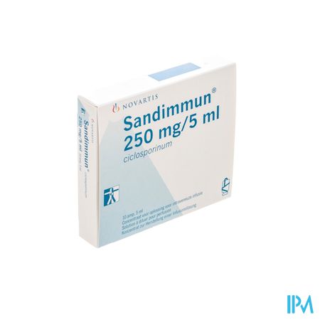 Sandimmun Amp Pr Perf 10x 250mg/5ml