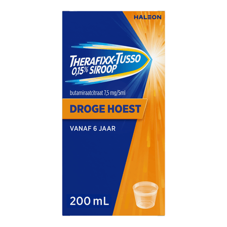 Therafixx-tusso 0,15% Siroop 200ml