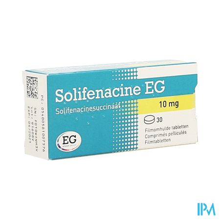 Solifenacine EG 10Mg Comp Pell  30 Pvc/Alu