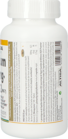 Altisa Calcium 500mg + Vit.d2 + Vit.k2 Pot Tabl 90 6