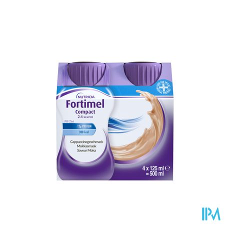 Fortimel Compact 2.4kcal Moccha 4x125ml