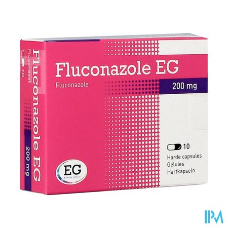 Fluconazol EG 200 Mg Caps 10