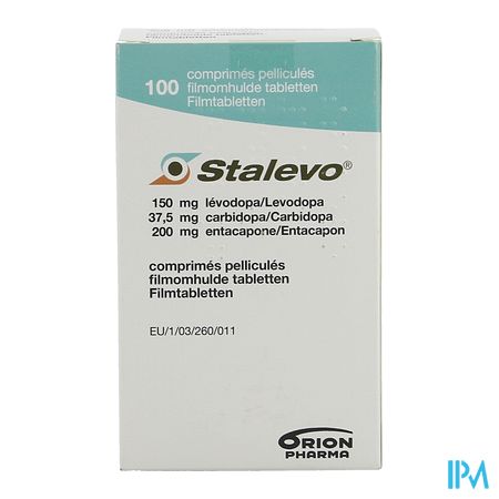 Stalevo 150/37,5/200mg Comp 100x 150mg Pip 1