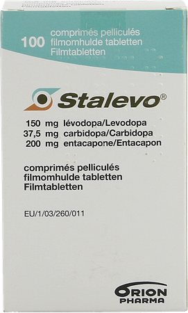 Stalevo 150/37,5/200mg Comp 100x 150mg Pip 1