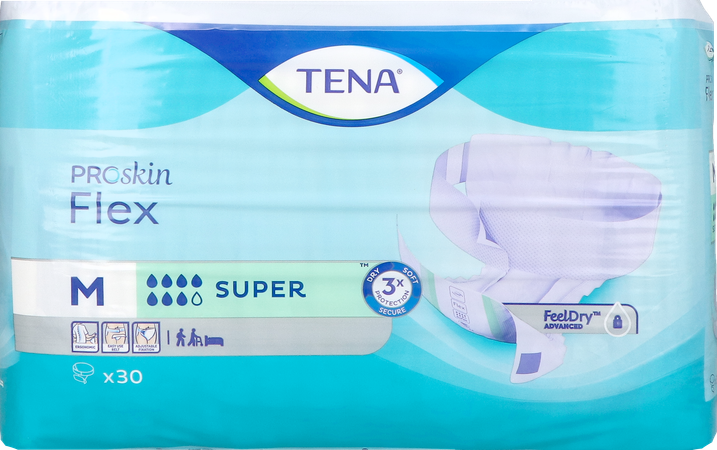 Tena Proskin Flex Super Medium 30 1