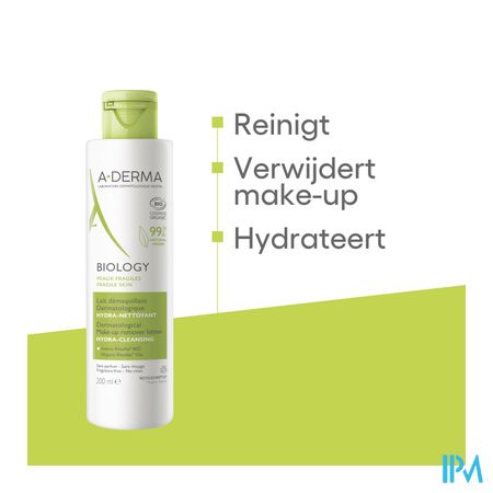 Aderma Biology Micellaire Melk Dermatolog. 200ml 16