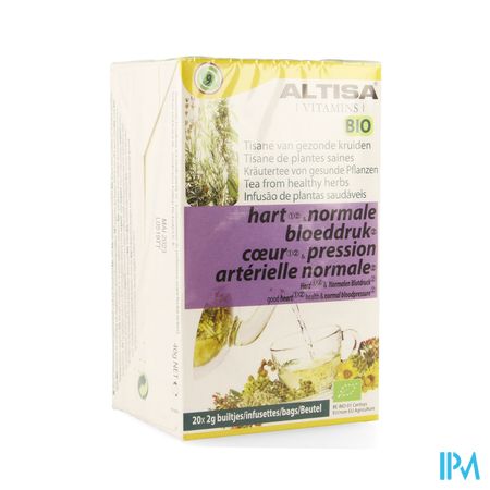 Altisa Tisane Bloeddruk Bio 20x2g