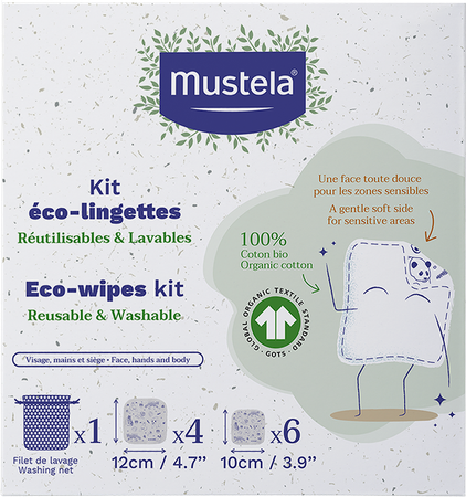 Mustela Ch Mijn 1ste Kit Eco Doekjes 10 3