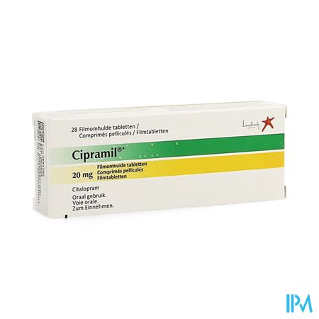 Cipramil Impexeco Comp Pell 28 X 20mg Pip