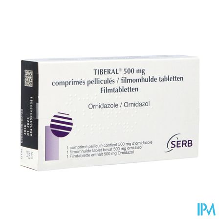 Tiberal Comp 10 X 500mg