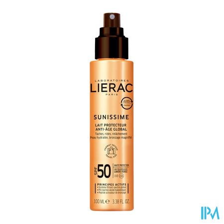 Lierac Sunissime Lait Protect. Spf50 Travel 100ml 1