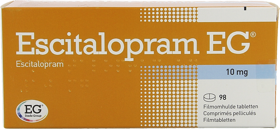 Escitalopram Eg Pi Pharma 10mg Filmomh Tabl 98 Pip 1