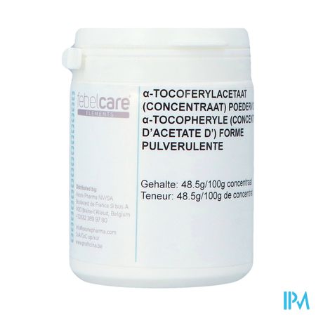 Alpha-tocoferylac.conc Pdr (vit E) 100g Febelcare